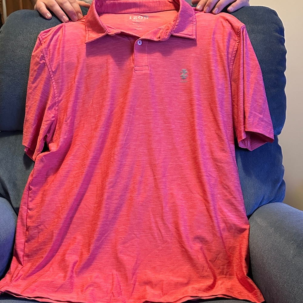 IZOD Men's Red Polo Shirt